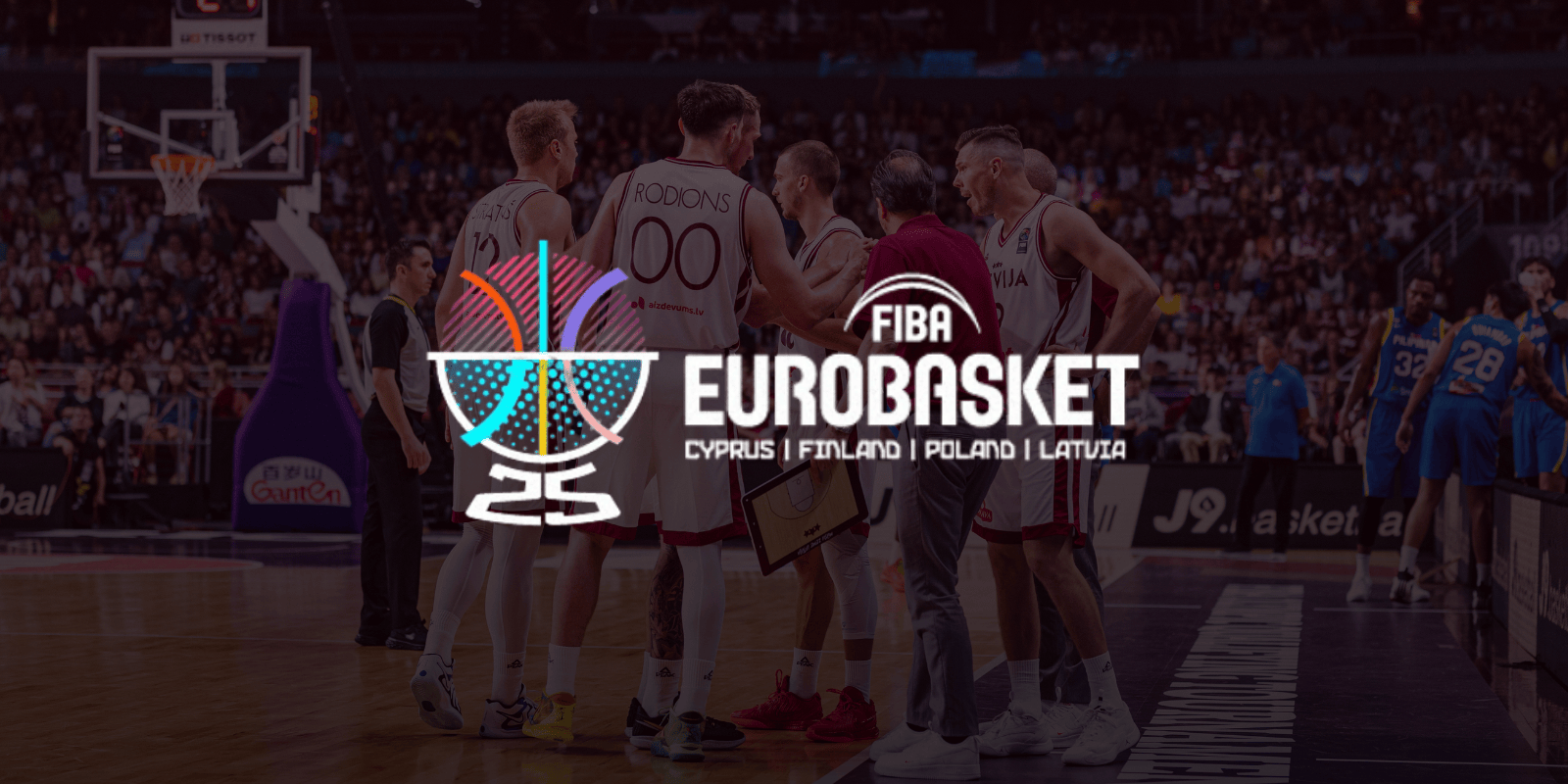 Готовьтесь к EuroBasket 2025 - Латвия встречает баскетбольных фанатов со всей Европы!