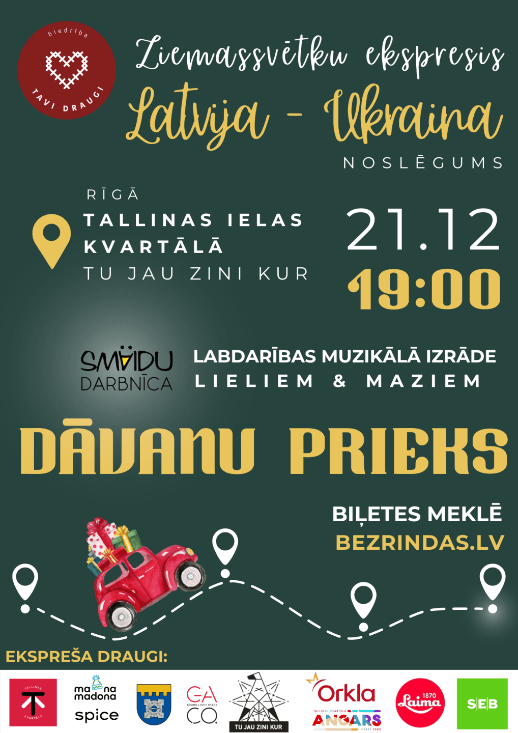 Ziemassvētku ekspreša Latvija - Ukraina noslēgums